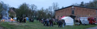 Osterfeuer am 19.04.2025 in der Gemeinde Cammin im Ortsteil Wohrenstorf