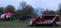 Osterfeuer am 19.04.2025 in der Gemeinde Cammin im Ortsteil Wohrenstorf
