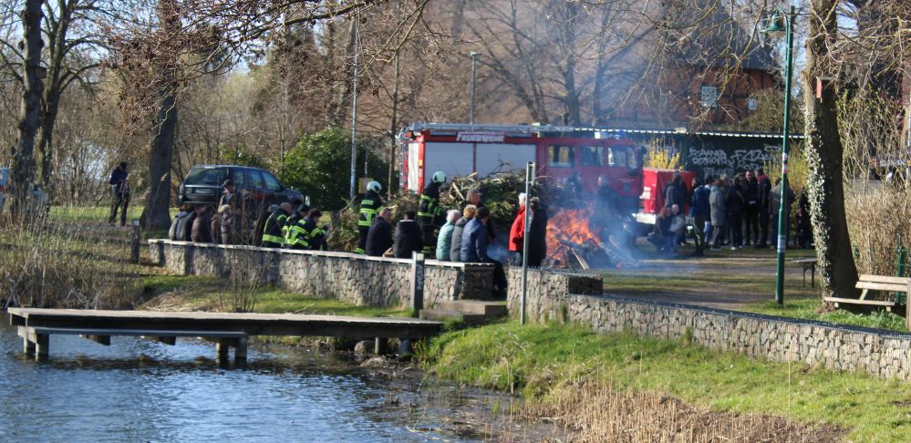 Osterfeuer 2026 in St&auml;below